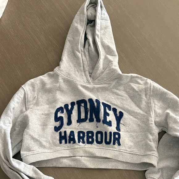 Zara Girls  Cropped Hoodie - Picture 1 of 1